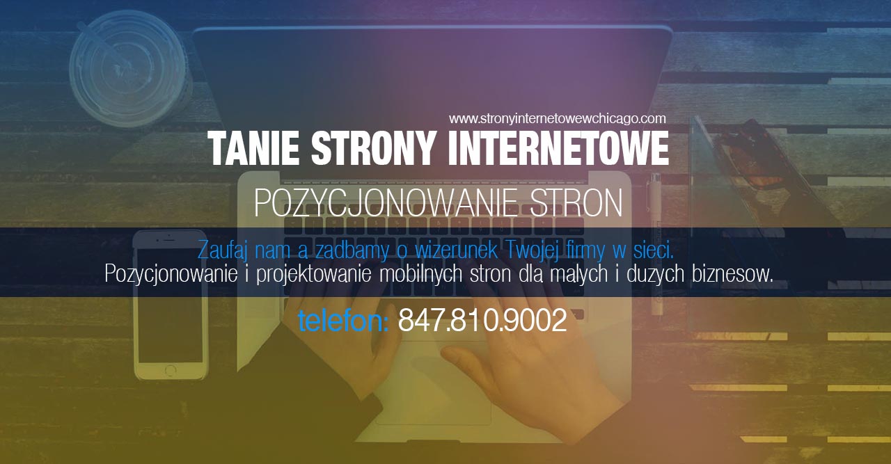 Tanie Strony Internetowe w Chicago